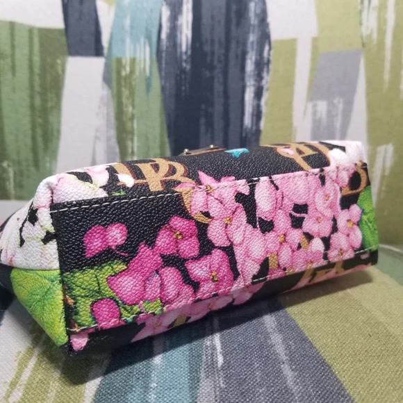 Dooney & Bourke Hydrangea Monogram Cosmetic Pouch Multipurpose Clutch LAST ONE